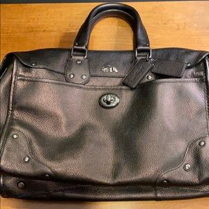 Beautiful bronze Ryder Coach satchel NWOT